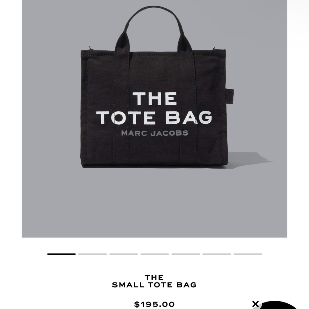 Marc Jacobs Small Tote Bag (black)
